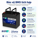 12.8V 100Ah LiFePO4 Battery - 2