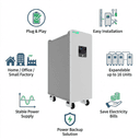 20.48kWh 400Ah 51.2V LiFePO4 Floor-Standing Battery - 2
